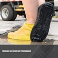 thumbnail image 4 of Couvre-chaussures en Silicone Imperméables, Réutilisables Pliables Antidérapants avec Fermeture Éclair, Protecteurs de Chaussures pour Enfants, Hommes et Femmes (1 Paire), 4 of 7