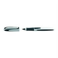 thumbnail image 4 of Schneider Ray Cartridge Rollerball Pen M (Medium), Refillable, White/Dark Gray Barrel, Royal Blue Erasable Ink Cartridge, Pack of 1 Pen (187849), 4 of 8
