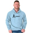 thumbnail image 5 of USSF Classic US Space Force Logo Hoodie Sweatshirt Women Men Brisco Brands L, 5 of 6