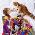 thumbnail image 2 of The Amazing Digital Circus anti-pilling, suave, ligera, esponjosa y acogedora de lujo para hogar y cocina – Perfecta para niños y adultos,120X180cm, 2 of 6