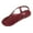 Wine, variant on Black Ladies Stylish Leisure All-Match Woven Comfort Flat Sandals For Spring Summer Beach Use And Leisure Time