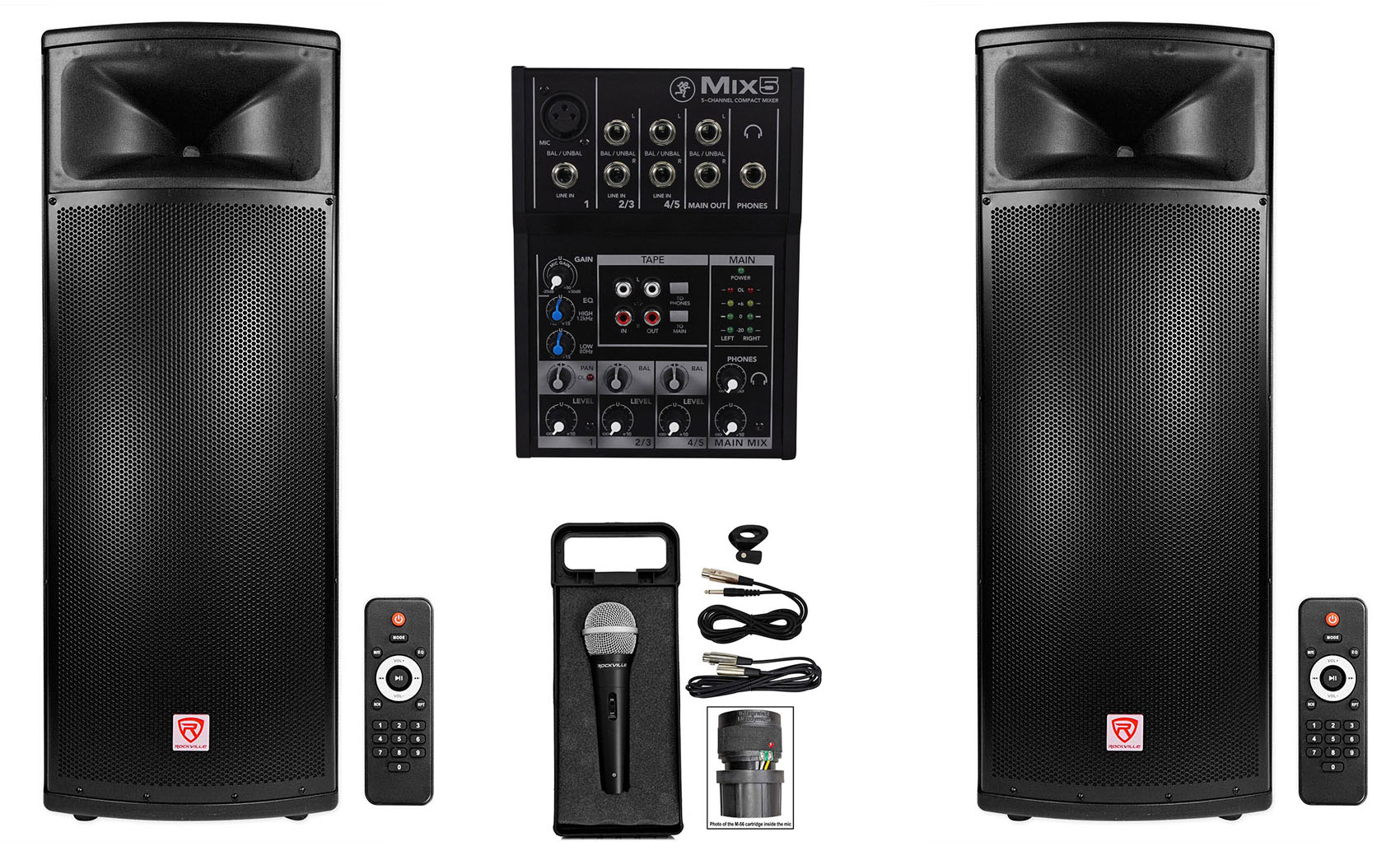 trolley bluetooth dj mixer amplifier system