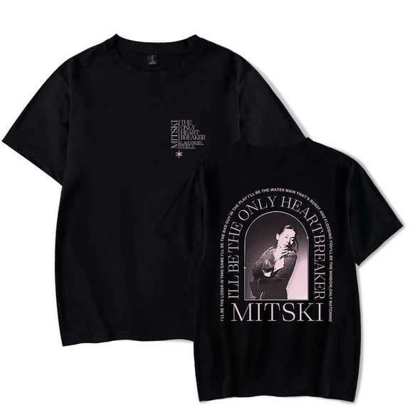 CYDZSWYXGS Mitski Miyawaki The Only Heartbreaker T-shirts 2024 Tour Merch Tee Women Men Fashion Casual Short Sleeve