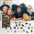 thumbnail image 4 of Halloween Countdown Calendar Figurine Advent Decor Resin Spooky Ornaments for Home Party Decoration Holiday Collectors(A), 4 of 5