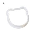 thumbnail image 2 of Gwong hogar Molde de caramelo resistente al calor antiadril flexible santa claus muñeco de nieve herramientas para hornear moho de fondant Gwong 21084990, 2 of 7
