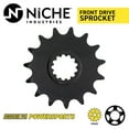 thumbnail image 2 of Niche 525 15T Front Drive Sprocket for Kawasaki Ninja ZX6R Motorcycle 519-CDS2264P, 2 of 6