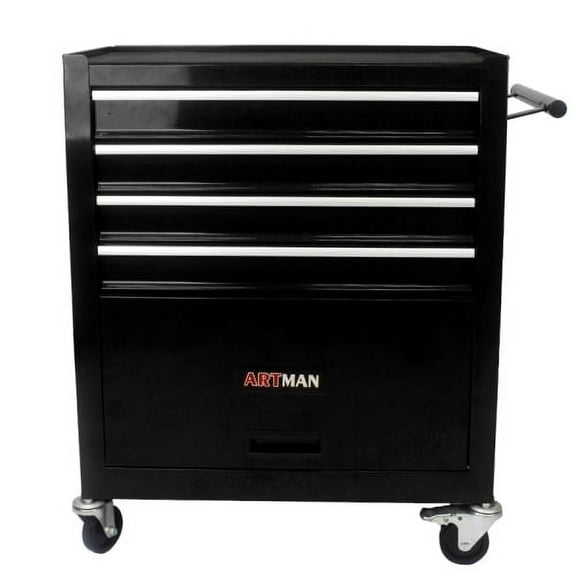 ARTMAN 4 Drawers Rolling Tool Cart With Wheels,Metal Tool Chest Garage Storage Cabinet,Removable Toolbox Organizer for Workshop, Garage