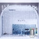 thumbnail image 1 of Luces de cortina Ollny Christmas, 300 LED, 3 x 3 m, para exteriores, color blanco, 1 of 9