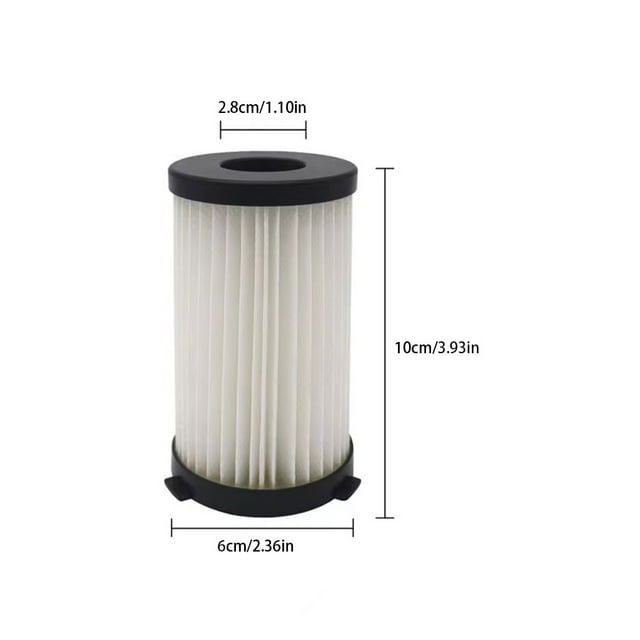 Ruiboury 5piece Replaceable Vacuum Filter Eco-friendly And Durable Washable Reusable Filters With Sponges ABS 2Set
