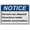 Warning Sign 4, variant on Wear Protective Equipment - 8"x12" Aluminum Tin Warning Sign for Home Outdoor Garden, Industrial Workplace