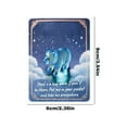 thumbnail image 3 of Animal Pocket Hug Gifts, Mini Resin Animal Hug Token with Card, Inspirational Comfort Keepsake, Cute Pocket Hug for Kids & Adults, Thoughtful Gift for Birthday or Thanksgiving (Polar bear), 3 of 7