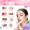 thumbnail image 4 of 3pcs Facial Ice Cube Mold + Jade Roller & GuaSha Set, Reusable Silicone Cold Therapy Skin Care Tools, Roller Msagger for Neck Eye for Face and Body Massager, 4 of 10