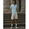 thumbnail image 3 of COOFANDY Men's Summer Beach Shorts Lightweight Stretch Waistband Shorts Linen Hawaiian Shorts, 3 of 6