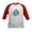 Red/White, variant on CafePress - Furby Disco Ball Kids Baseball T Shirt - Kids Cotton Baseball Jersey, 3/4 Sleeve Shirt