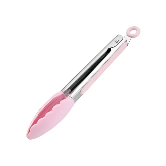 Typpkmm 7/9/ Silicone Kitchen Bbq Tongs Stainless Steel Locking Cooking Tongs with Silicone Tips Non 12inch