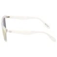 thumbnail image 3 of Adidas Golf Men's OR0101 Full Rim Sport Sunglasses, White-Clear Frame/Org Lens, 3 of 4