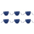 thumbnail image 2 of Bolsa de Cordón BLESIY Paquete de 6 Piezas para Bolsa de Dulces Favor de Navidad Azul oscuro, 2 of 8