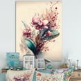 thumbnail image 2 of Designart Orchid Floral Design II Canvas Wall Art, 2 of 5