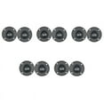 thumbnail image 1 of 10Pcs 6Ω 30W Black Silk Film Soft Dome Tweeter Speaker Unit, 1 of 7