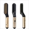 thumbnail image 3 of Peine de pelo liso para hombres, peine para peinar la barba, peine para pelo liso, alisador de pelo de cerámica, gran volumen, 3 of 5