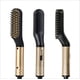 thumbnail image 3 of Peine de pelo liso para hombres, peine para peinar la barba, peine para pelo liso, alisador de pelo de cerámica, gran volumen, 3 of 5