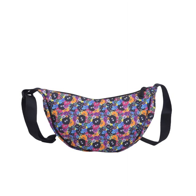 Bolso Hobo para Axilas Mujer Lindo Bandolera Nailon Con Compras