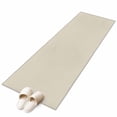 thumbnail image 2 of White Swan Area Rugs 2x6 for Kitchen Runner Rug, Farmhouse Solid Beige Color Modern Art Non Slip Washable Rug Runner, Low Pile Indoor Floor Carpet Mat Bathroom Rugs for Bedroom, Kids Room, 2 of 9