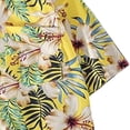 thumbnail image 3 of Hvogkswy Hawaiian Shirt for Men Trendy Print Short Sleeve Lapel Shirts Loose Casual Beach Vaction Button Up Shirt, Gifts for Men, 3 of 4