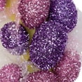 thumbnail image 6 of Northlight Glittered Small Artificial Easter Egg Wreath with Mesh Ribbons - 20", 6 of 8