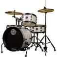 thumbnail image 4 of Ludwig Pocket Kit 4pc Acoustic Drum Set Junior Size White Sparkle, 4 of 4