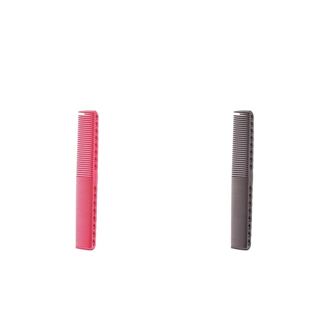 2 Piezas Mujeres Hombres Peine de Corte de Pelo Peine de Barba Antiestático Peluquería Profesional Macarena Peine de peluquería para resaltar el cabello