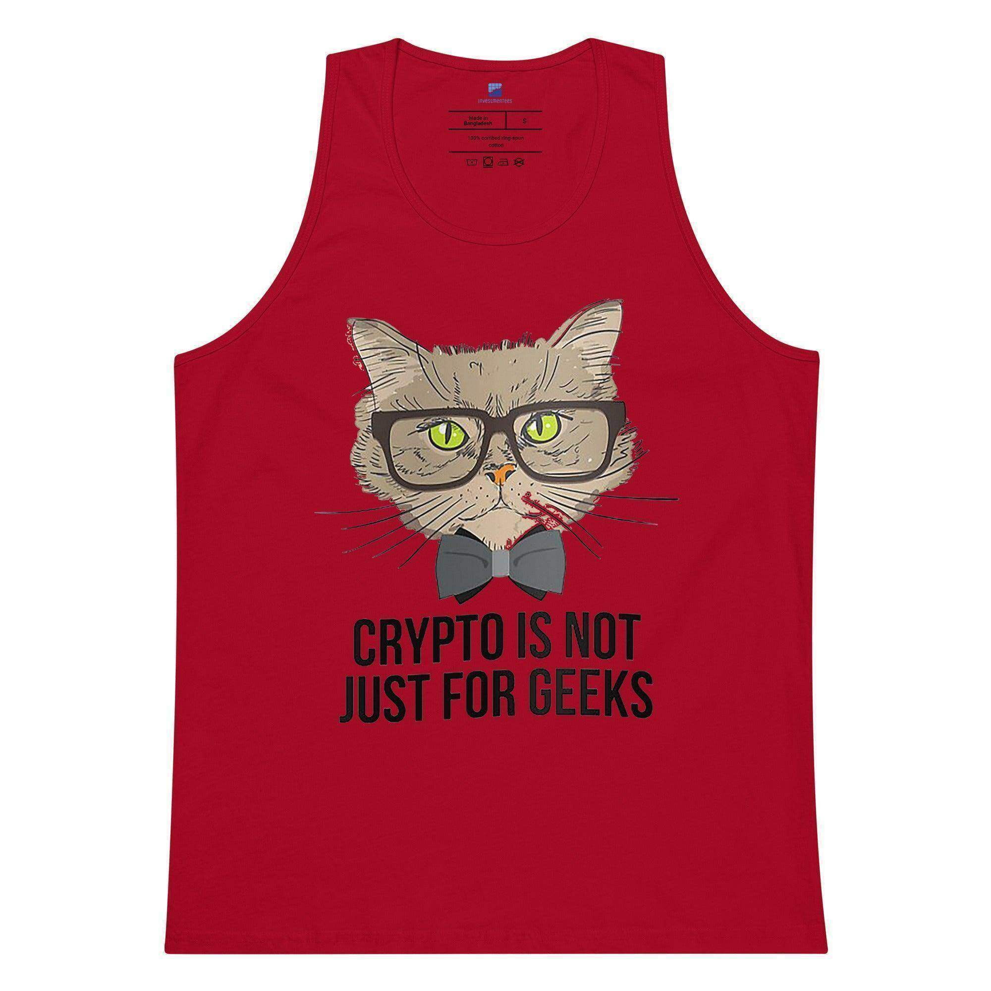Crypto Is Not Just For Geeks Tank Top