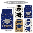 thumbnail image 3 of Graduation Decorations Congrats Grad Table Runner, Graduation Season Decor Table Runner B, Class of 2026 Kitchen Table Decor in B, 3 of 5