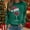 Army Green christmas women sweatshirt a1, variant on thefmos Christmas Women Long Sleeve Sequins Printed Pullover Tops Cute Holiday Casual Crew Neck Sweatshirts Blouses Winter Fashion Trendy Fall Clothes, White L