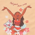 thumbnail image 5 of Disney Moana Short Sleeve T-Shirt (Girls), 3 Pack, Sizes 2T-12, 5 of 7