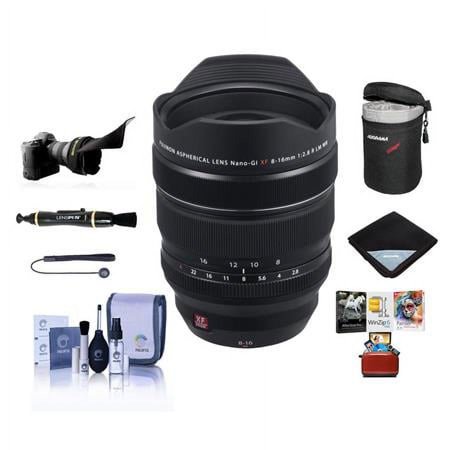 UPC: 0192223072367 | XF 8-16mm f/2.8 R LM WR Lens  Bundle with Lens Case  Lens Wrap  Flex Lens Shade  Cleaning Kit  Lens Cap Tether  Lens Cleaner  Mac Software Kit