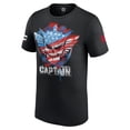 thumbnail image 2 of Men's Black Cody Rhodes Captain T-Shirt, 2 of 3
