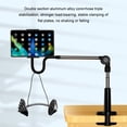 thumbnail image 3 of Dalazy Phone Holder Office Hotel Portable Adjustable Tablet Bracket Living Room Desktop Countertop Shelf Cellphone Clip, 3 of 6