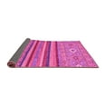 thumbnail image 2 of Ahgly Company Indoor Square Abstract Pink Modern Area Rugs, 3' Square, 2 of 4