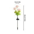 thumbnail image 3 of Fufafayo under $5 Solar Garden Lights Outdoor, Solar Flowers Lights, Waterproof Flower with Glowing Stems, Outdoor Solar Light for Yard Pathway Garden Decor Gardening Gift, 3 of 7
