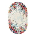 thumbnail image 2 of Unique Loom Chromatic Collection Area Rug - Joyous (3' 3" x 5' 3" Oval Multi/Blue), 2 of 6