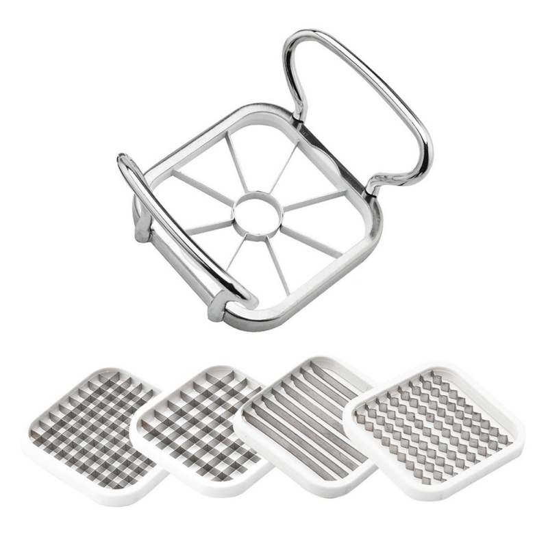 5in1 Multifunction Stainless Steel Vegetable Fruit Cutter Apple