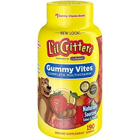 L'il Critters Gummy Vites Complete Multivitamin, 190 Count