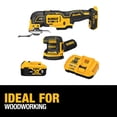 thumbnail image 4 of Juego de herramientas DEWALT 20V MAX Lijadora orbital y oscilante, 4 of 4
