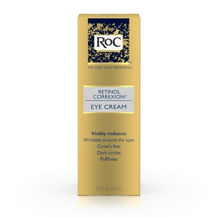 RoC Rétinol Correxion Traitement Crème Contour des Yeux, 0,5 Oz.