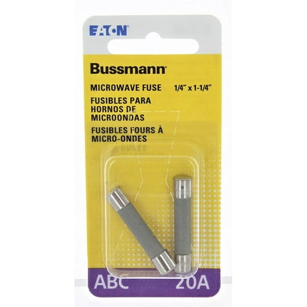 Bussman BP/ABC-20 20 Amp 250 Volt Microwave Oven Fuse 2 Count