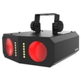 thumbnail image 5 of 2) Chauvet DJ Duo Moon Moonflower/Strobe Sound-Activated Effect Lights+Clamp+Bag, 5 of 11