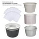 thumbnail image 3 of Calcetines de Filtro de Almacenamiento para Piscina Moyic Nylon 20 Piezas Blanco, 3 of 6