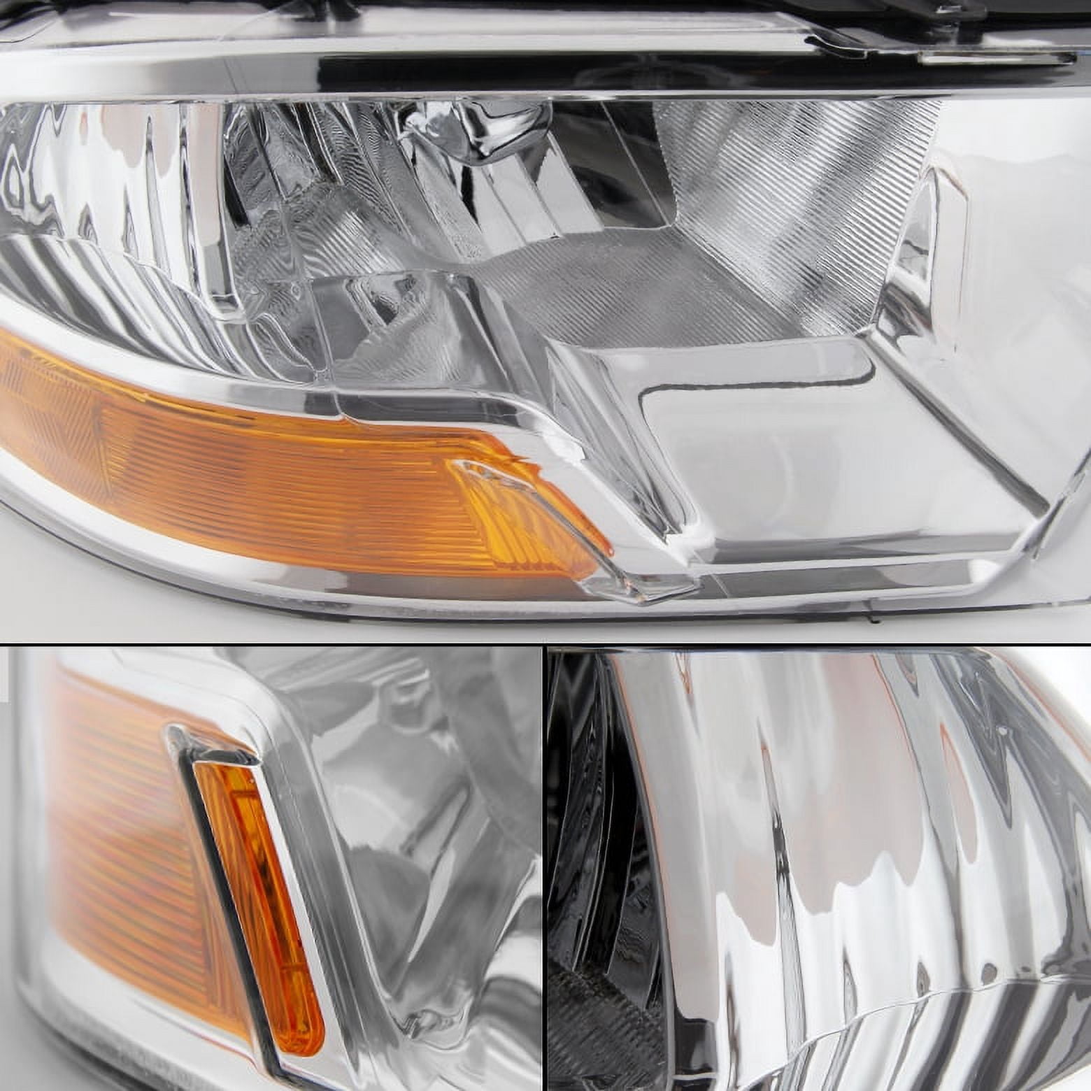AKKON - For 2009-2018 Ram 1500 2010-2018 Ram 2500 3500 Pickup Truck Headlights Front Lamps Direct Replacement Left+Right