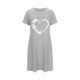 thumbnail image 5 of Camisón corto de talla grande para mujer, camisón de manga corta con estampado de pecho a la moda, camisón para mujer, 5 of 5